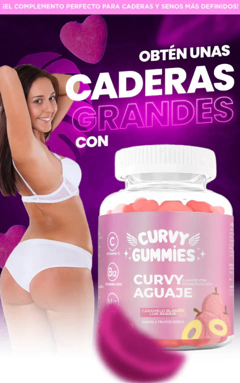 Curvy Gummies| Suplemento Aguaje en Gomitas